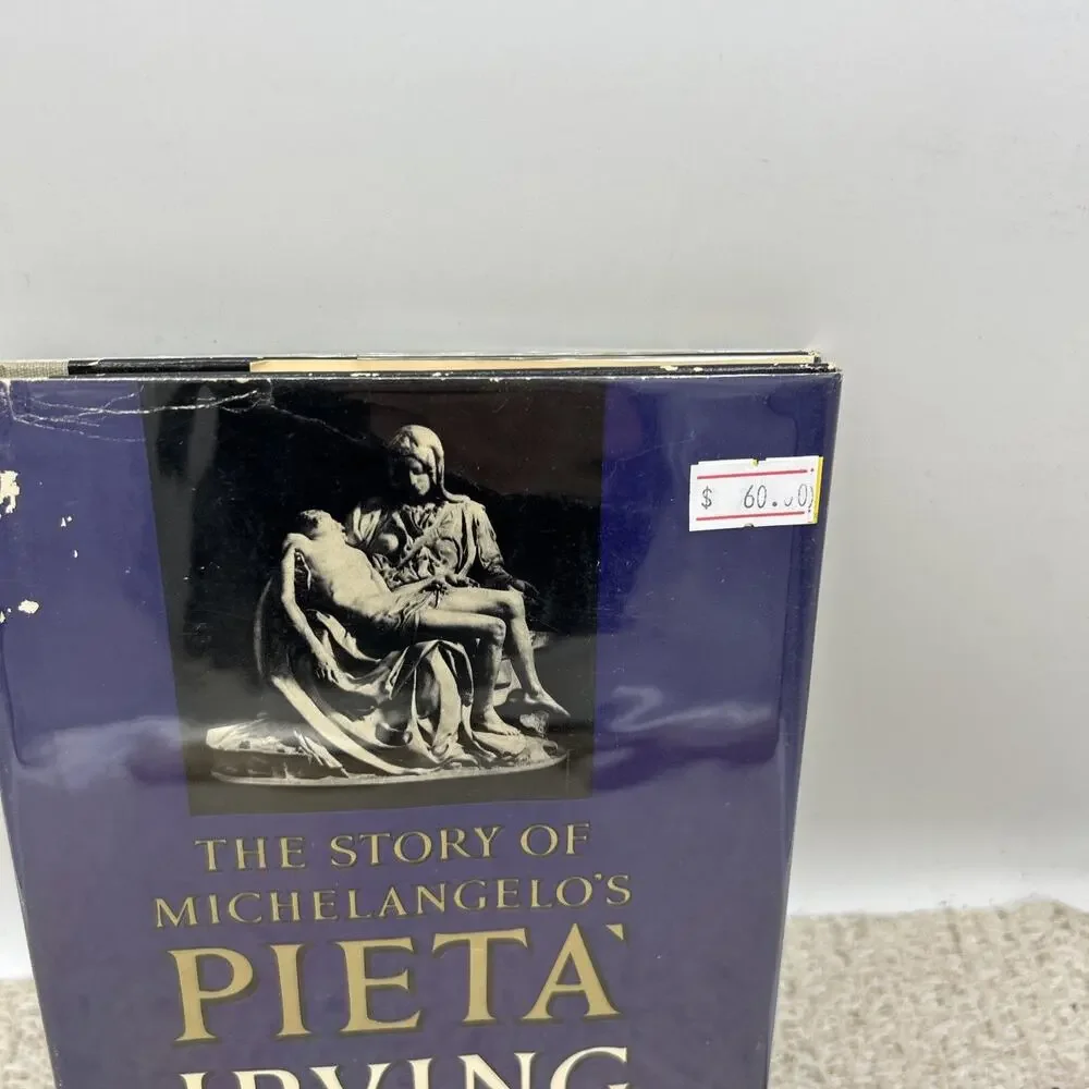 The Story of Michelangelos Pieta 1964 Irving Stone NY World Fair Official HC DJ